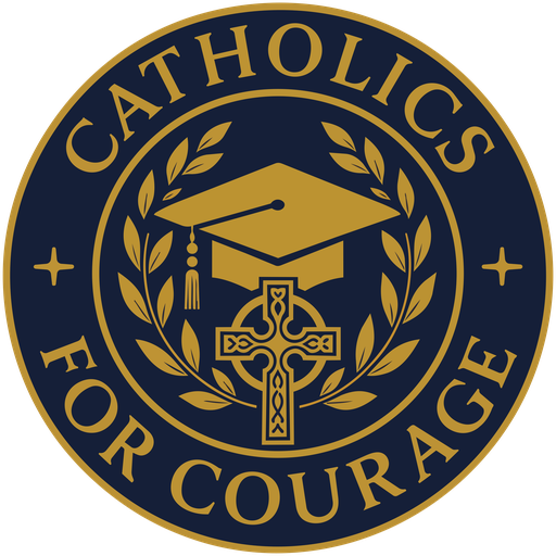 Catholics for Courage seal